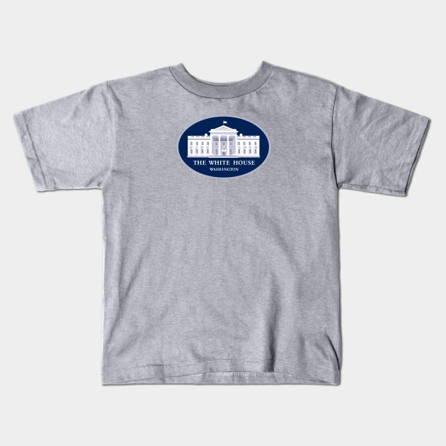 The White House Logo for Press Briefings Kids T-Shirt by NeilGlover